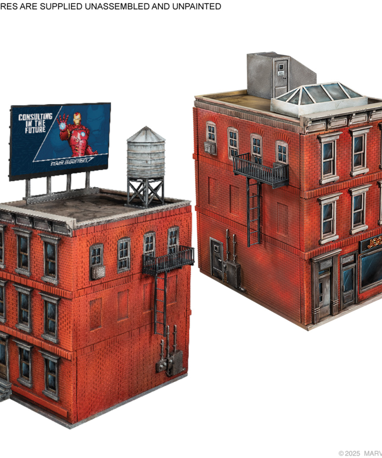 Atomic Mass Games - AMG Marvel: Crisis Protocol - NYC City Block Terrain Collection