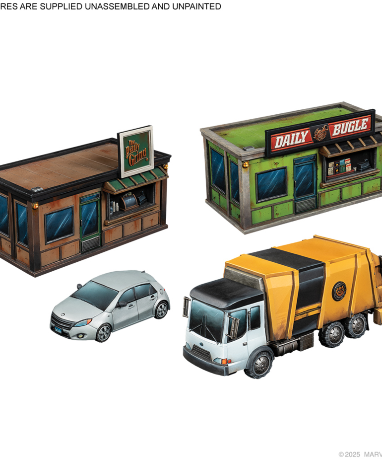 Marvel: Crisis Protocol - NYC City Block Terrain Collection
