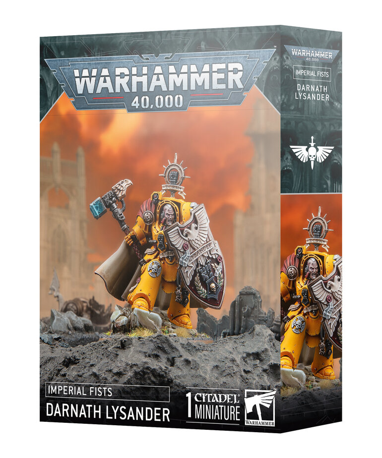 Games Workshop - GAW Warhammer 40K - Imperial Fists - Darnath Lysander