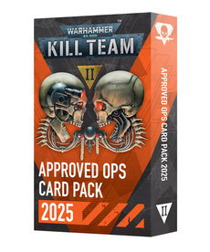 Games Workshop - GAW Kill Team - Approved Ops Cards 2025