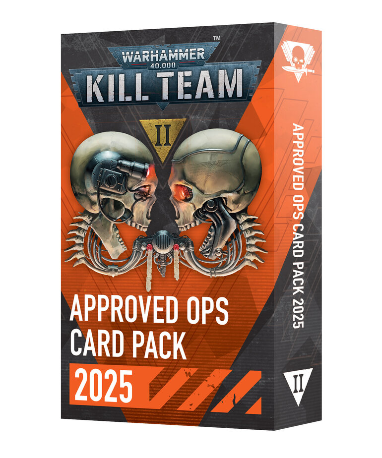 Games Workshop - GAW Warhammer 40K: Kill Team - Approved Ops Cards 2025