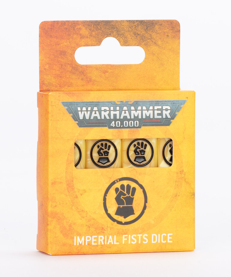 Games Workshop - GAW Warhammer 40K - Imperial Fists Dice