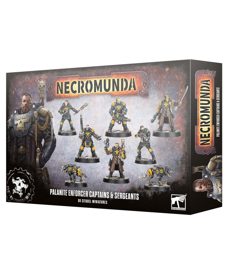 Games Workshop - GAW Necromunda - Palanite Enforcer Captains & Sergeants