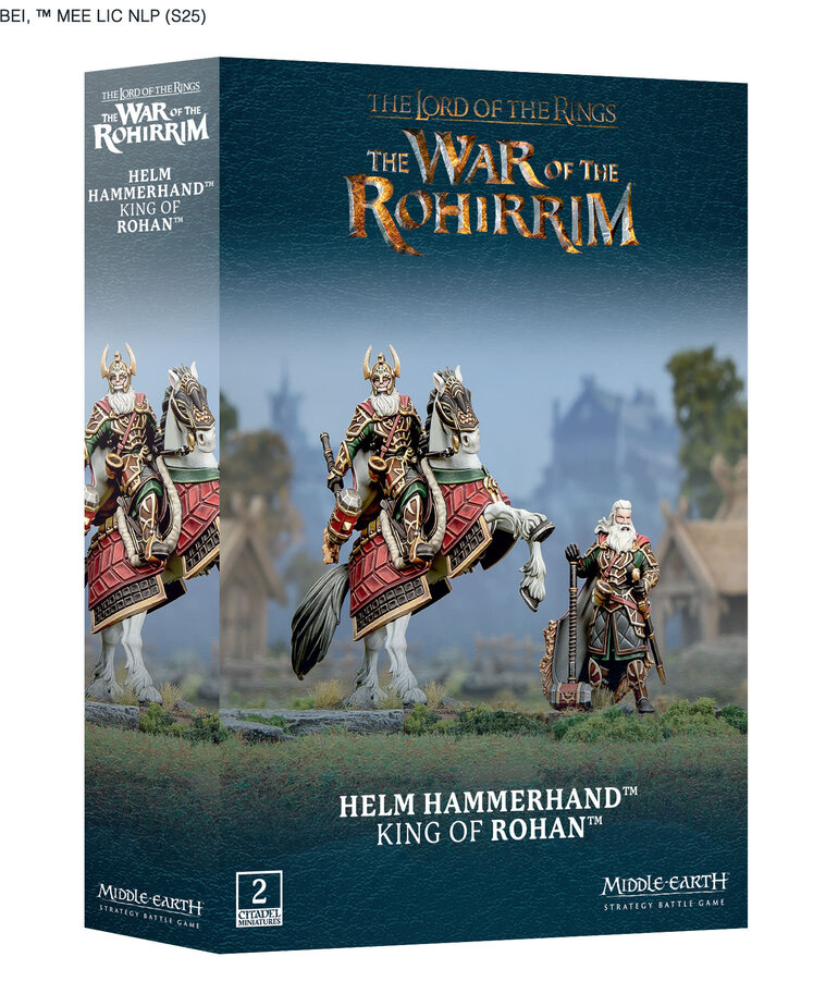 Games Workshop - GAW Middle-Earth - War of the Rohirrim - Helm Hammerhand King of Rohan