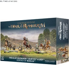 Games Workshop - GAW War of the Rohirrim - Frealeaf Hildeson & Olwyn & Lief