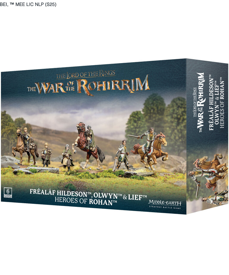 Games Workshop - GAW Middle-Earth: War of the Rohirrim - Frealeaf Hildeson & Olwyn & Lief