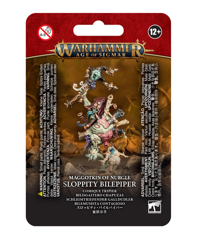 Games Workshop - GAW Warhammer: Age of Sigmar - Maggotkin of Nurgle - Sloppity Bilepiper