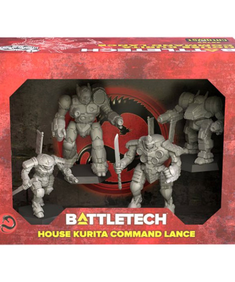 Catalyst Game Labs - CYT PRESALE BattleTech - House Kurita Command Lance Force Pack 01/00/2026