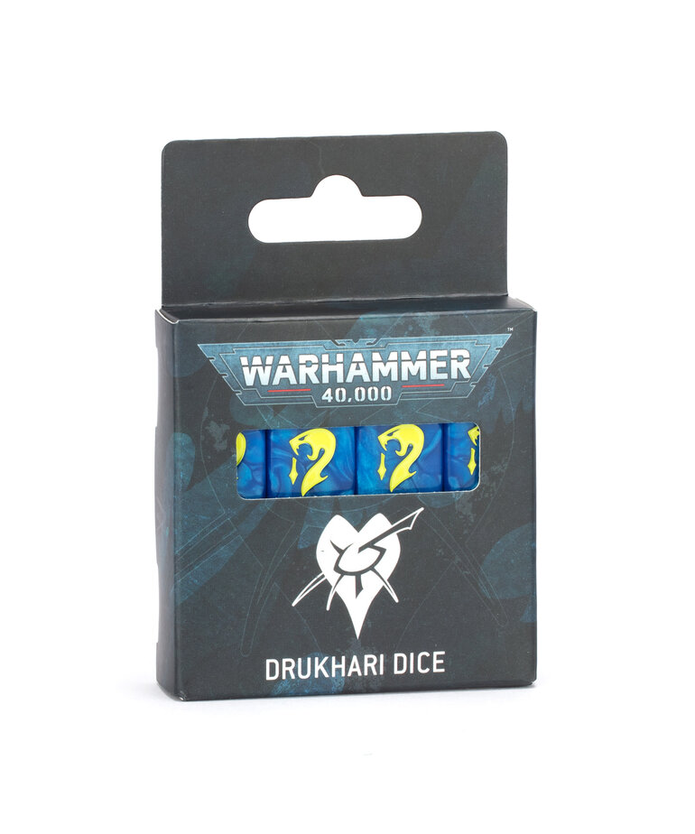 Games Workshop - GAW Warhammer 40K - Drukhari Dice