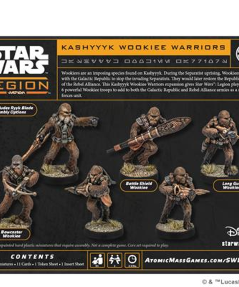 Atomic Mass Games - AMG PRESALE Star Wars: Legion - Kashyyyk Wookie Warriors 11/07/2025