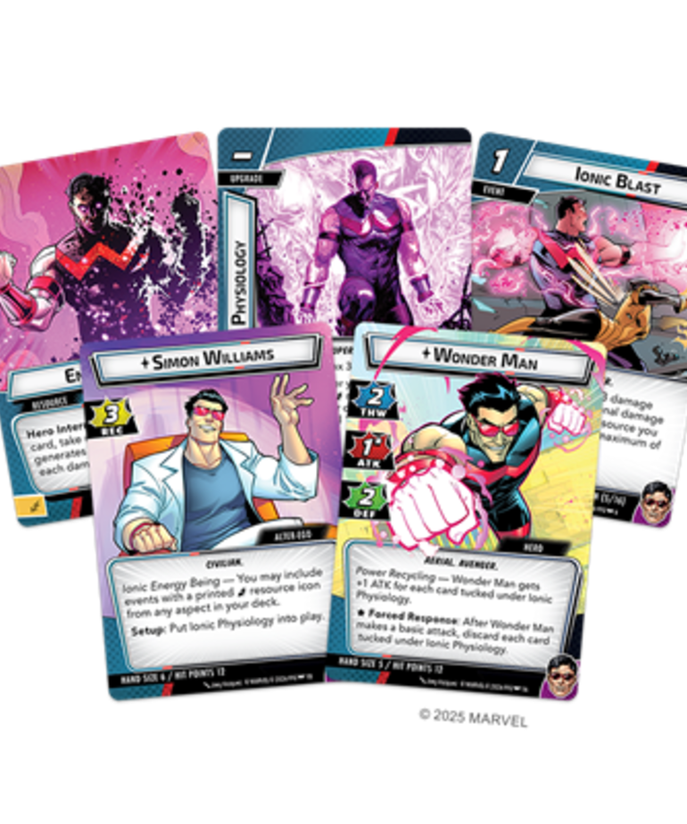 Fantasy Flight Games - FFG Marvel Champions: The Card Game - Wonder Man Hero Pack