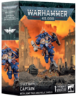 Games Workshop - GAW Warhammer 40K - Space Marines - Captain w/ Jump Pack & Relic Shield