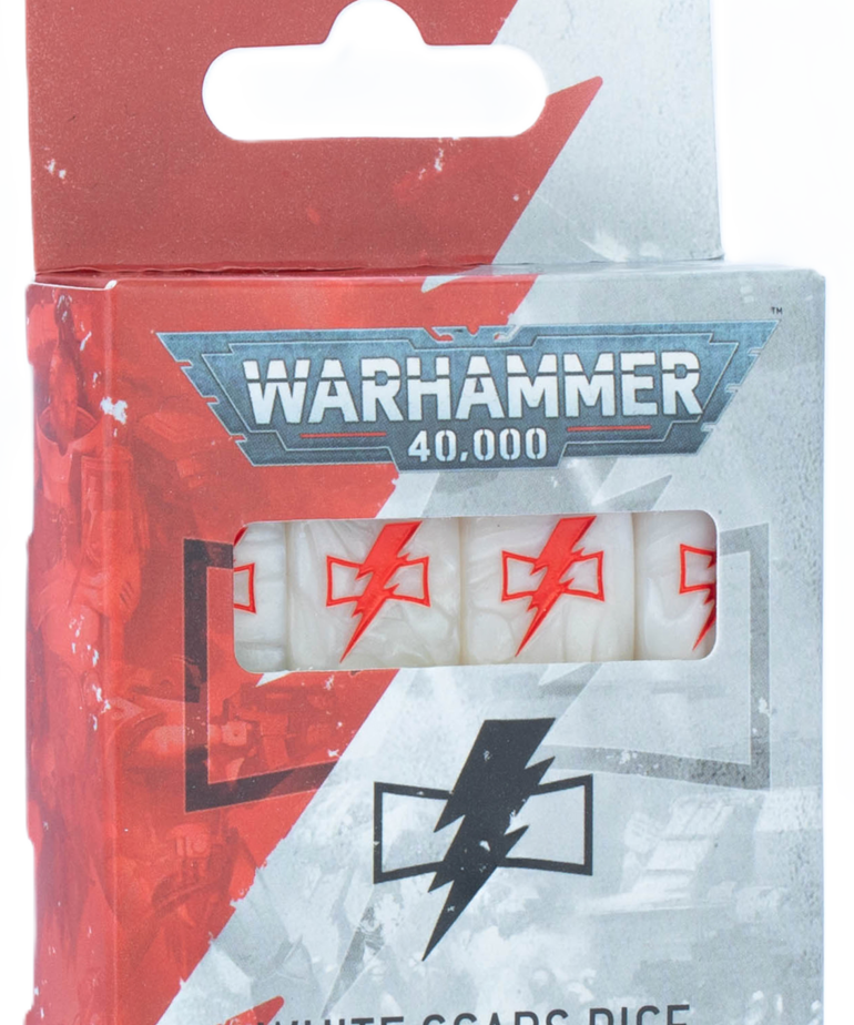 Games Workshop - GAW Warhammer 40K - White Scars Dice