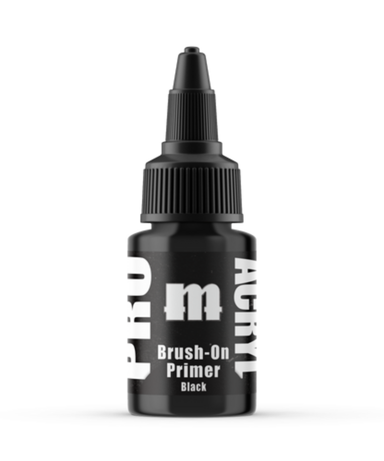 Monument Hobbies - MPA Monument Hobbies - Pro Acryl Brush-On Primer - Black