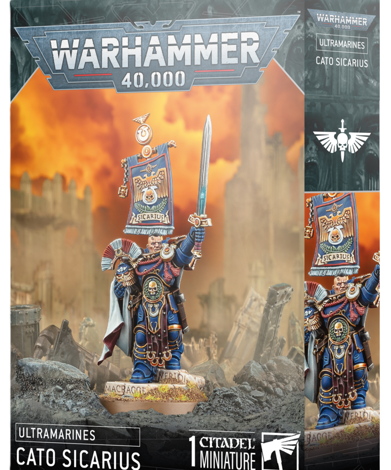 Games Workshop - GAW Warhammer 40K - Ultramarines - Cato Sicarius