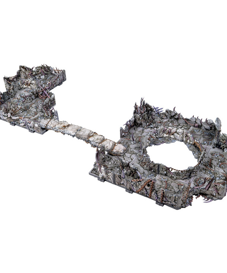 Archon Studio - ACH Dungeons & Lasers - Demonic Caves - Pre-Painted Prismacast Terrain