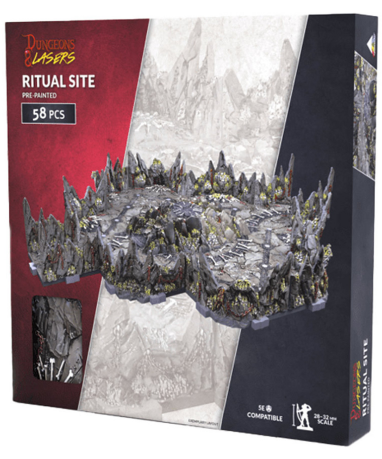 Archon Studio - ACH Dungeons & Lasers - Ritual Sites - Pre-Painted Prismacast Terrain