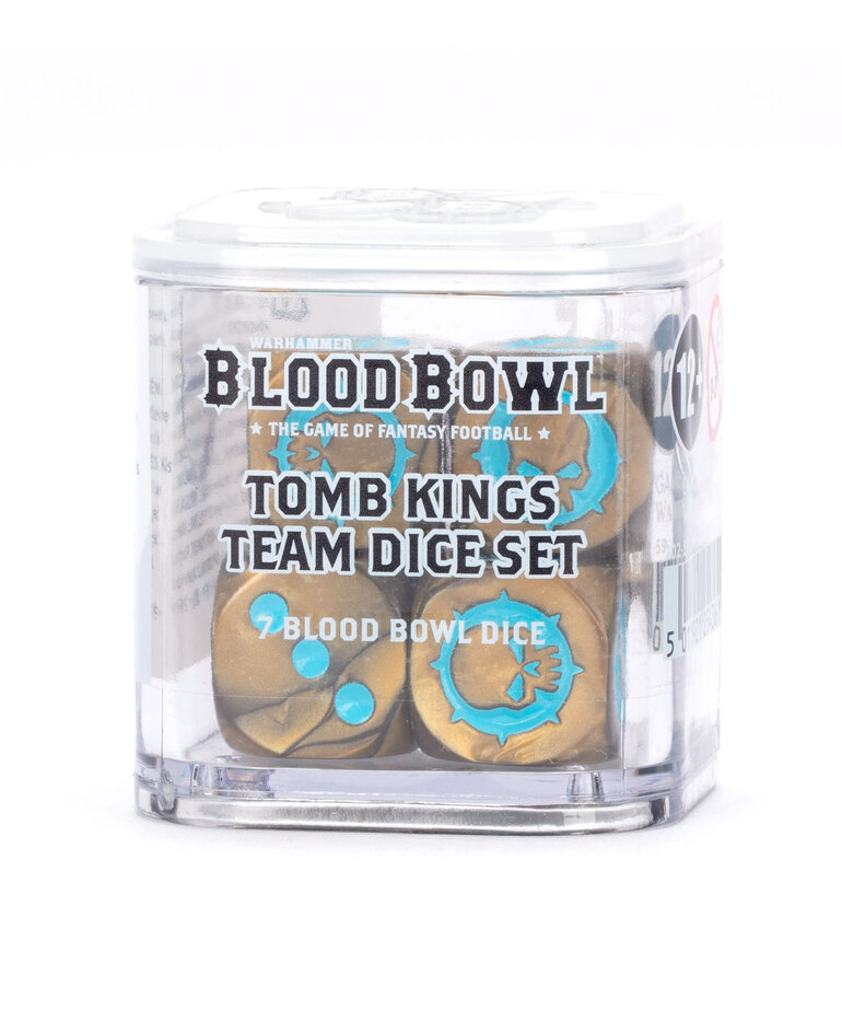 Games Workshop - GAW Blood Bowl - Tomb Kings Team Dice Set