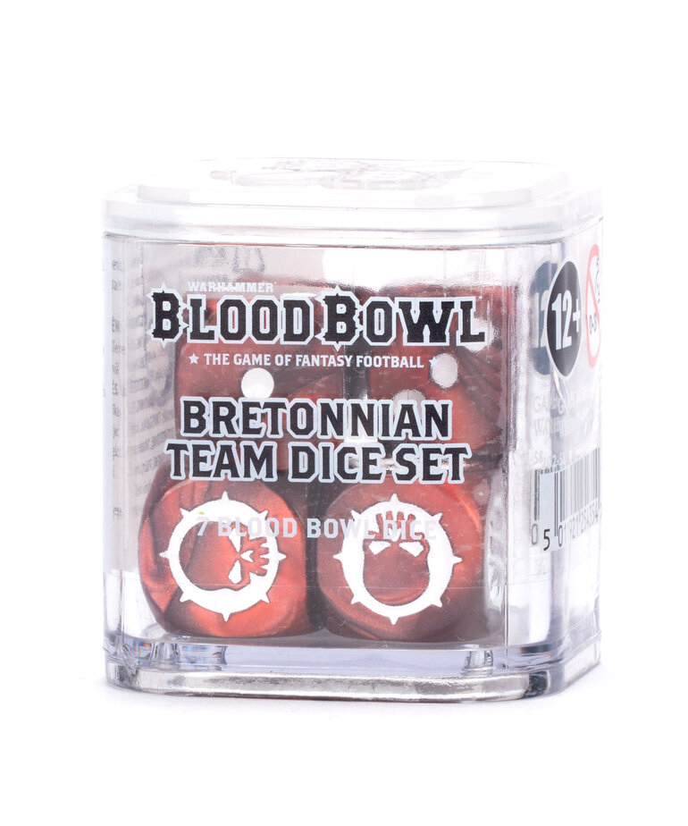 Games Workshop - GAW Blood Bowl - Bretonnian Team Dice Set