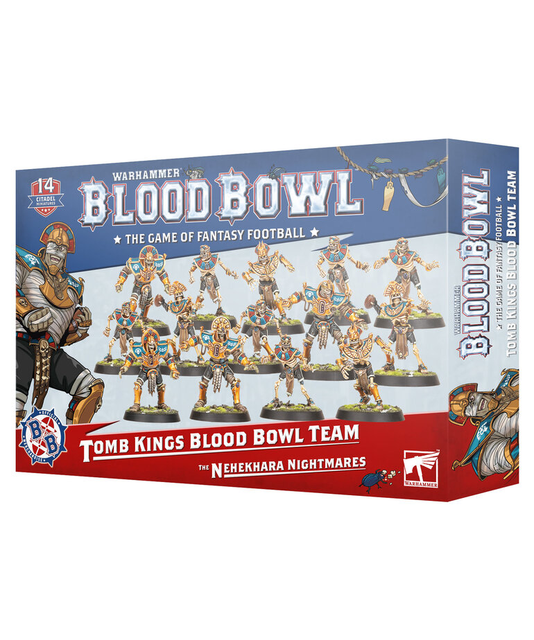 Games Workshop - GAW Blood Bowl - Tomb Kings Team - Nehekhara Nightmares