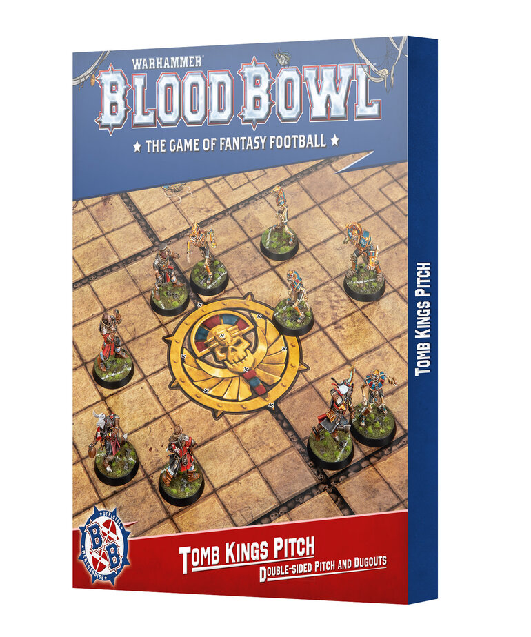 Games Workshop - GAW PRESALE Blood Bowl - Tomb Kings Team Pitch & Dugouts 11/15/2025