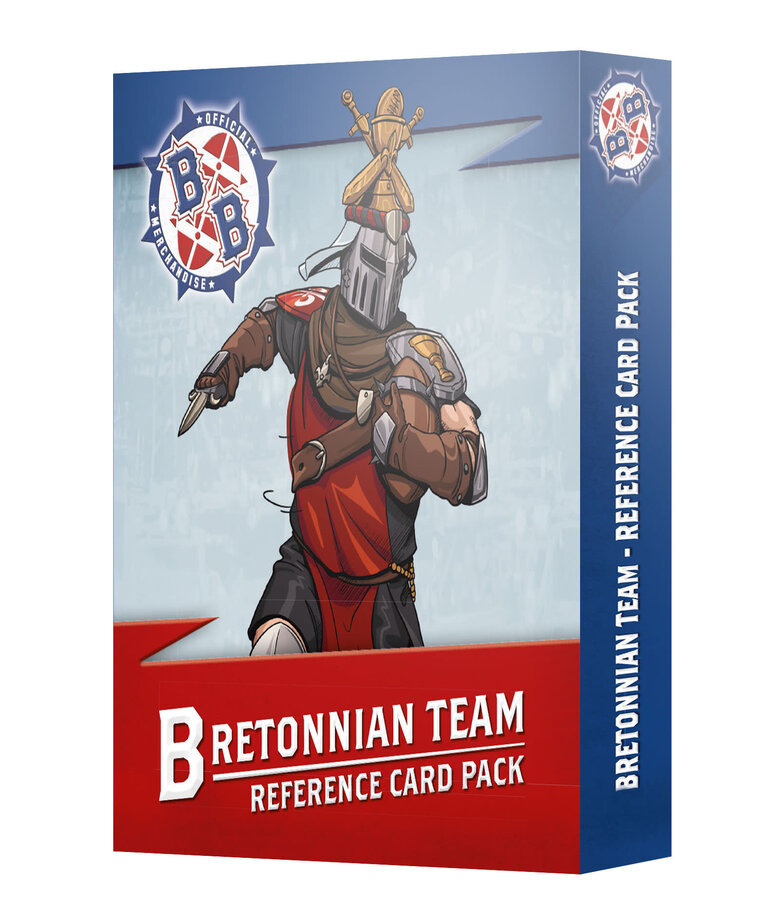 Games Workshop - GAW Blood Bowl - Bretonnian Team Card Pack