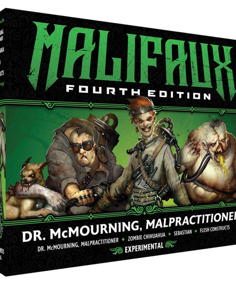 Wyrd Miniatures - WYR Malifaux 4E - Resurrectionists - Dr. McMourning, Malpractitioner