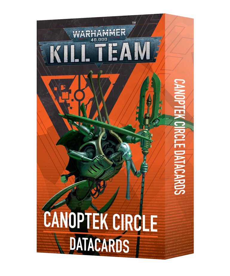 Games Workshop - GAW Warhammer 40K: Kill Team - Datacards - Canoptek Circle