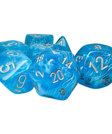 Chessex - CHX 7-Set Mega Hedrals - Luminary Sky w/ Silver
