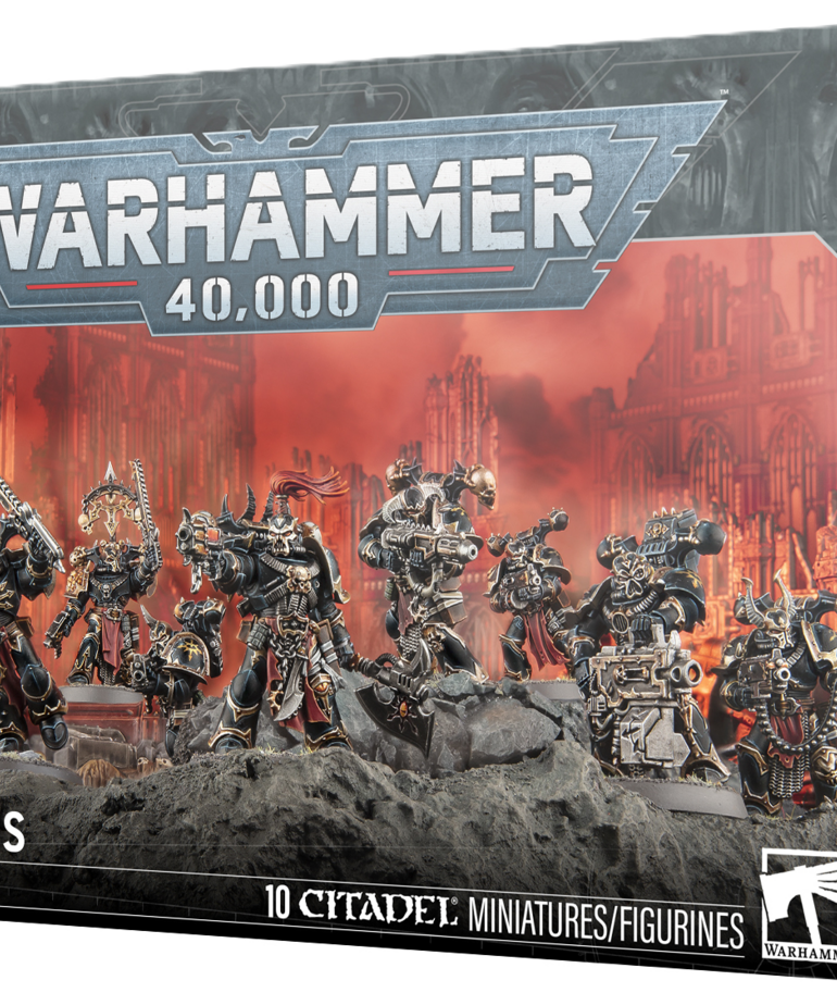 Games Workshop - GAW Warhammer 40K - Chaos Space Marines - Legionaries