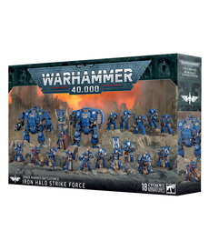 Games Workshop - GAW Space Marines - Iron Halo Strike Force NO REBATE