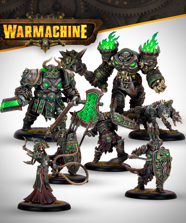Steamforged Games LTD - STE Warmachine - Orgoth Sea Raiders - Graveborn Command Cadre