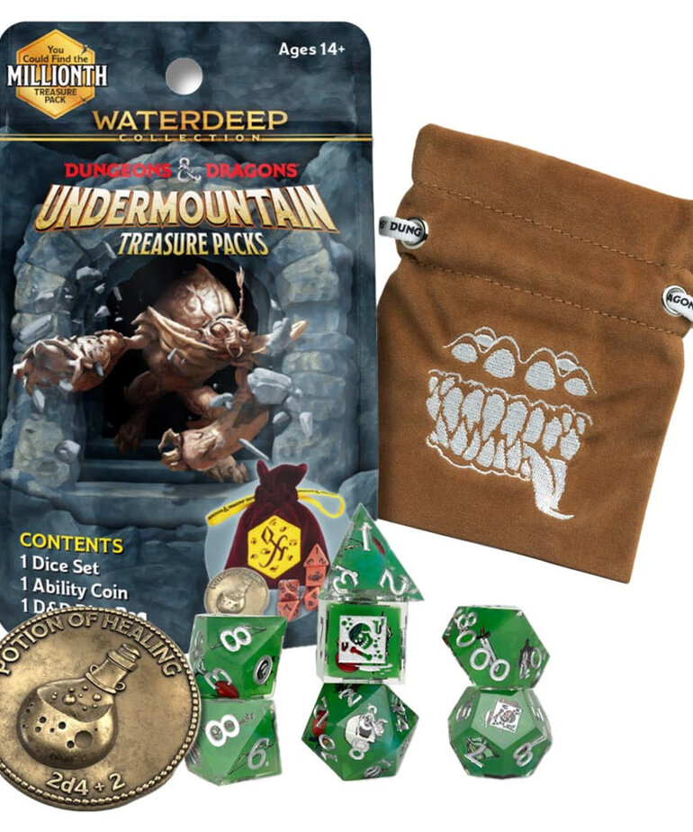 Sirius Dice - SDZ D&D - Undermountain Treasure Pack - Random Dice Pack
