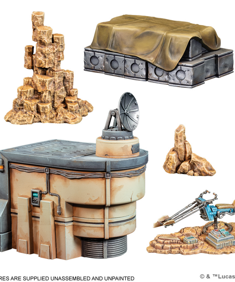 Atomic Mass Games - AMG PRESALE Star Wars: Legion - Galactic Battlefield Terrain Starter Set 01/16/2026