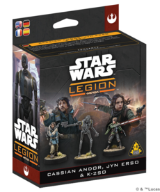 Atomic Mass Games - AMG Cassian Andor, Jyn Erso & K-2SO PRESALE 01/16/2026