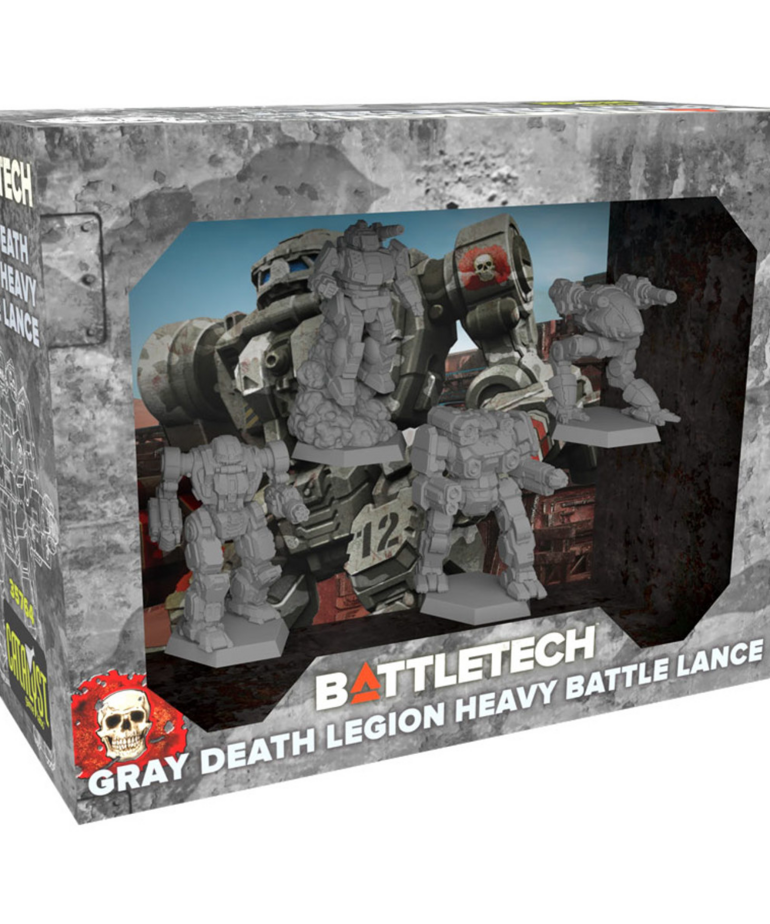 Catalyst Game Labs - CYT PRESALE BattleTech - Gray Death Legion Heavy Battle Lance 12/00/2025