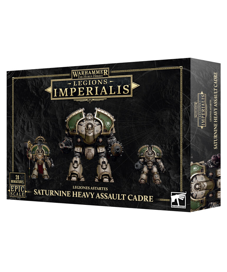 Games Workshop - GAW PRESALE Warhammer: The Horus Heresy - Legions Imperialis - Legiones Astartes - Saturnine Heavy Assault Cadre 12/20/2025