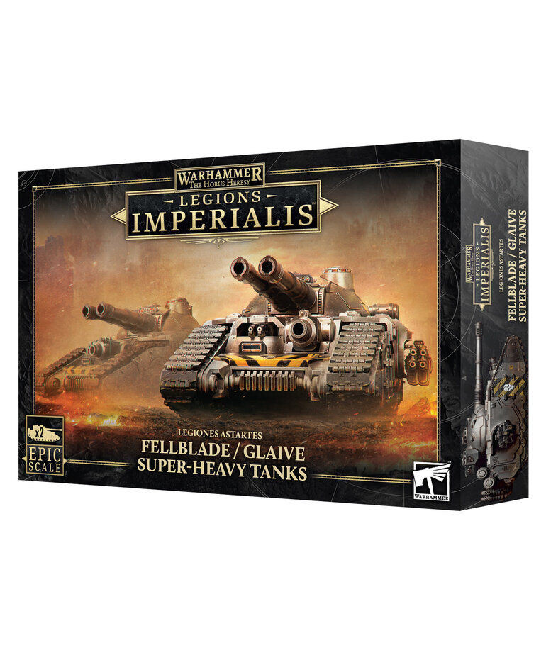 Games Workshop - GAW PRESALE Warhammer: The Horus Heresy - Legions Imperialis - Fellblade & Glaive Super-Heavy Tanks 12/20/2025