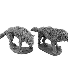 Reaper Miniatures - REM Legends - Dread Wolves (2)