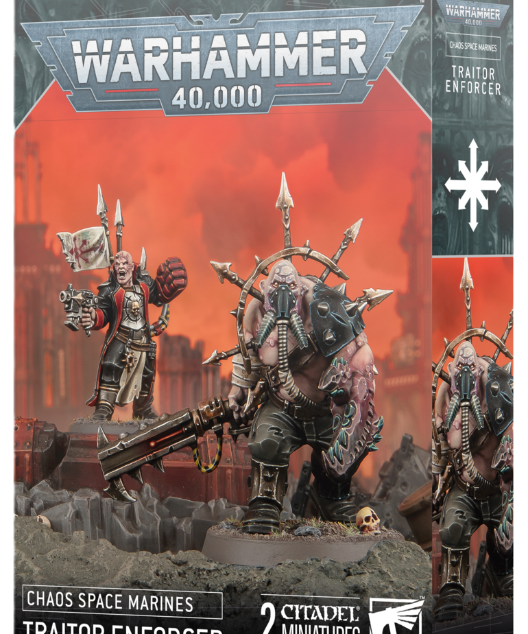 Games Workshop - GAW Warhammer 40K - Chaos Space Marines - Traitor Enforcer