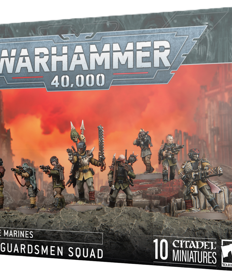 Games Workshop - GAW Warhammer 40K - Chaos Space Marines - Traitor Guardsmen Squad