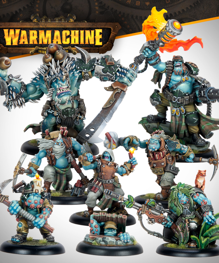 Steamforged Games LTD - STE Warmachine - Southern Kriels Kithguard Command Starter