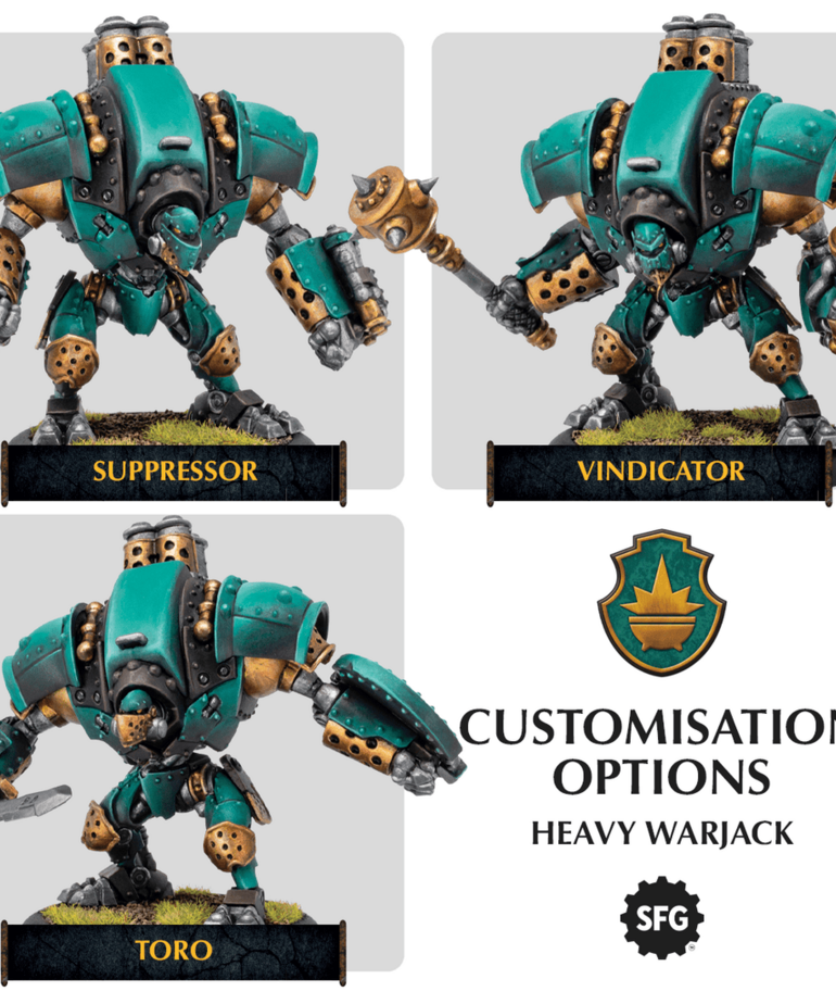 Steamforged Games LTD - STE Warmachine - Crucible Guard Core Expansion