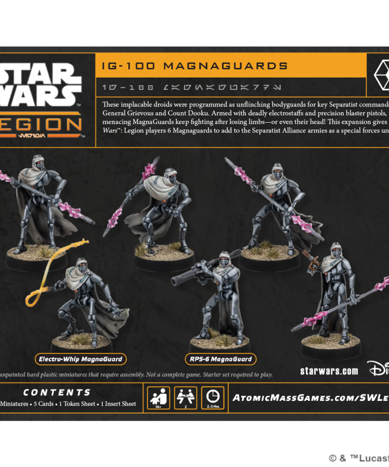 Atomic Mass Games - AMG Star Wars: Legion - IG-100 Magnaguards