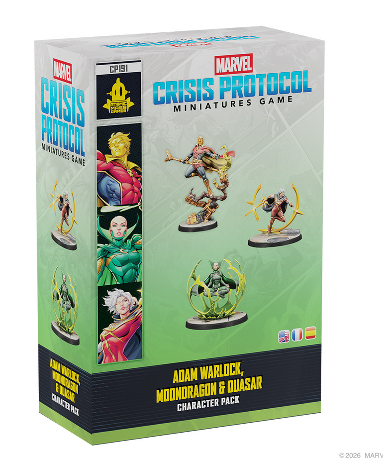 Atomic Mass Games - AMG PRESALE Marvel: Crisis Protocol - Adam Warlock, Moondragon & Quasar 02/13/2026