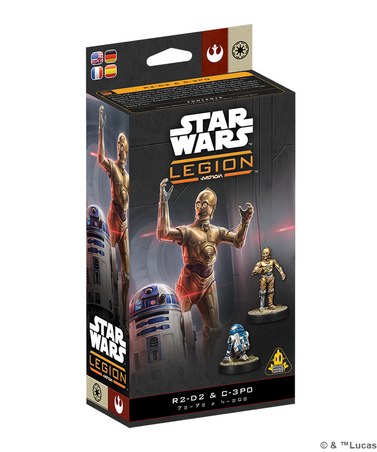 Atomic Mass Games - AMG PRESALE Star Wars: Legion - R2D2 & C-3PO 02/20/2026