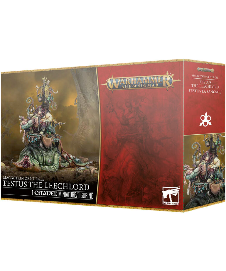 Games Workshop - GAW Warhammer: Age of Sigmar - Maggotkin of Nurgle - Festus the Leechlord