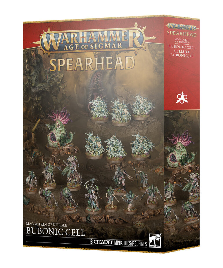 Games Workshop - GAW Warhammer: Age of Sigmar - Spearhead: Maggotkin of Nurgle - Bubonic Cell
