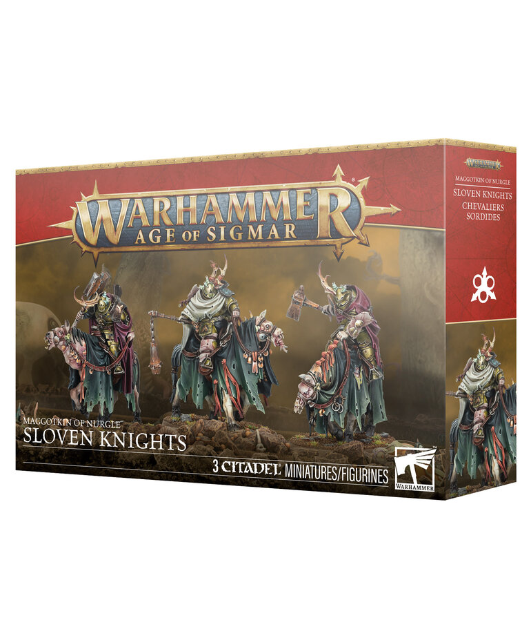 Games Workshop - GAW Warhammer: Age of Sigmar - Maggotkin of Nurgle - Sloven Knights