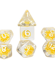 Sirius Dice - SDZ Sirius Dice - Polyhedral 7-Die Set - Fruit Slice - Lemon